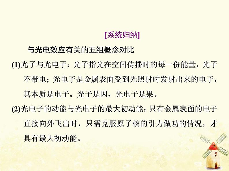 高考物理一轮复习第十二章近代物理初步第1课时波粒二象性课件新人教版07