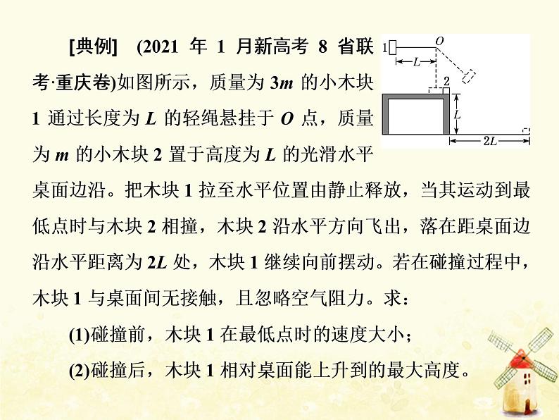 高考物理一轮复习第六章动量第3课时应用动量守恒定律解决三类典型问题课件新人教版第4页