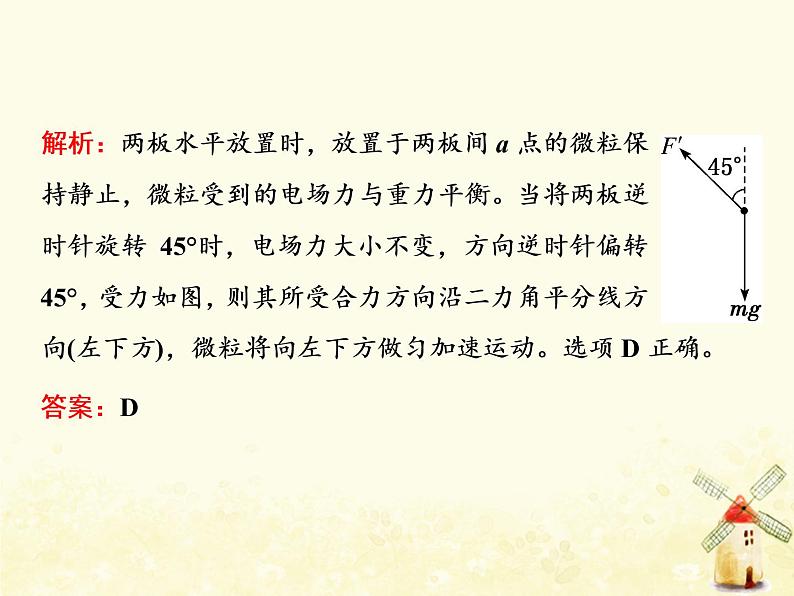 高考物理一轮复习第七章静电场第6课时带电粒子体在电场中运动的综合问题课件新人教版04