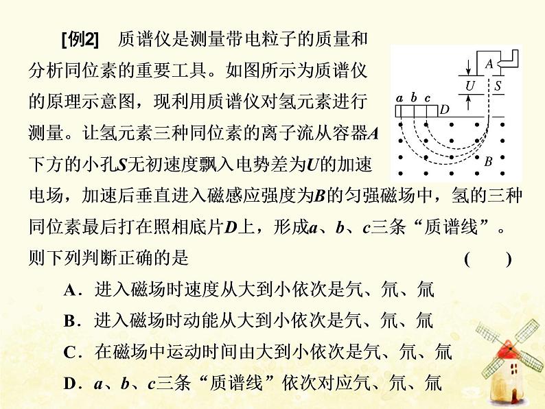 高考物理一轮复习第九章磁场第7课时磁场技术应用实例课件新人教版第5页