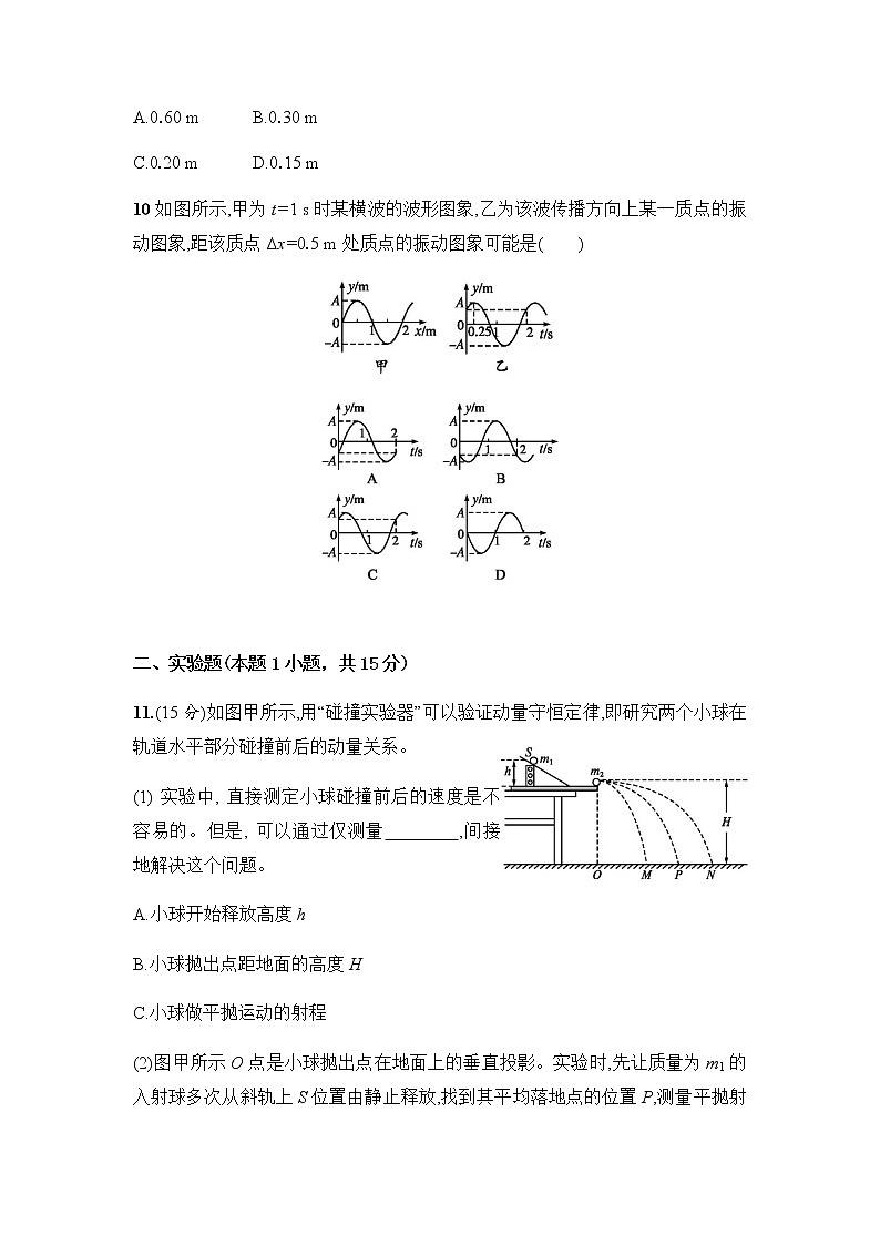 江苏省宿迁市泗阳县实验高级中学2021-2022学年高二上学期第一次质量调研物理试题 含答案03