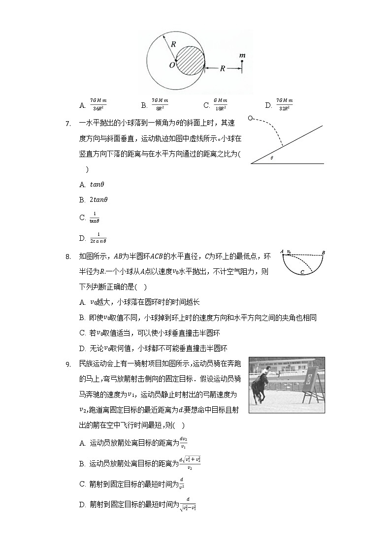四川省眉山市仁寿二中等四校联考高一（下）期中物理试卷02