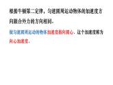 新人教版（2019）高一物理必修二第六章第三节6．3向心加速度（共15张PPT）课件PPT
