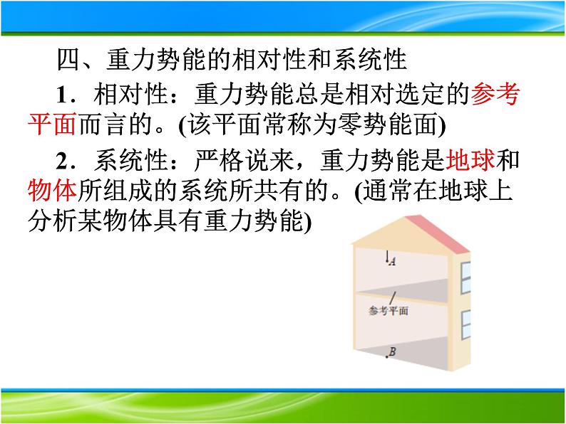 人教新版高中物理必修第二册8.2重力势能 课件 24张PPT课件第8页