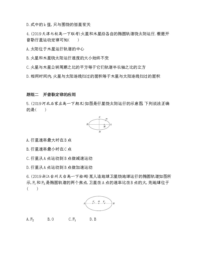1-1行星的运动练习题第2页