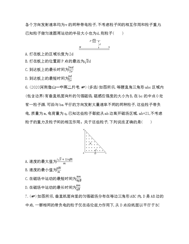 专题强化练1　磁场中的临界、极值问题03