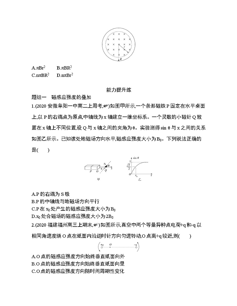 2 磁感应强度　磁通量练习题03