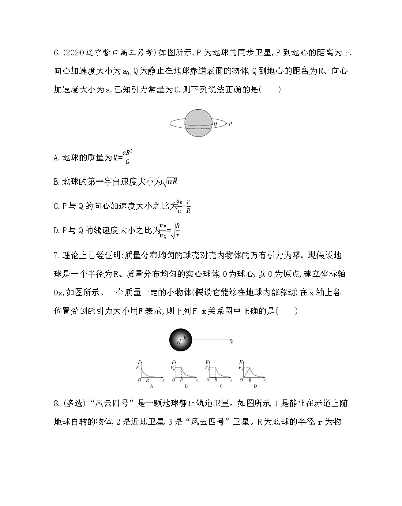 14-第六章　万有引力与航天达标检测(可编辑word)03