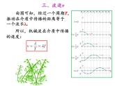 高二下学期物理人教版选修3-4第十二章第三节波长、频率和波速 课件14张PPT