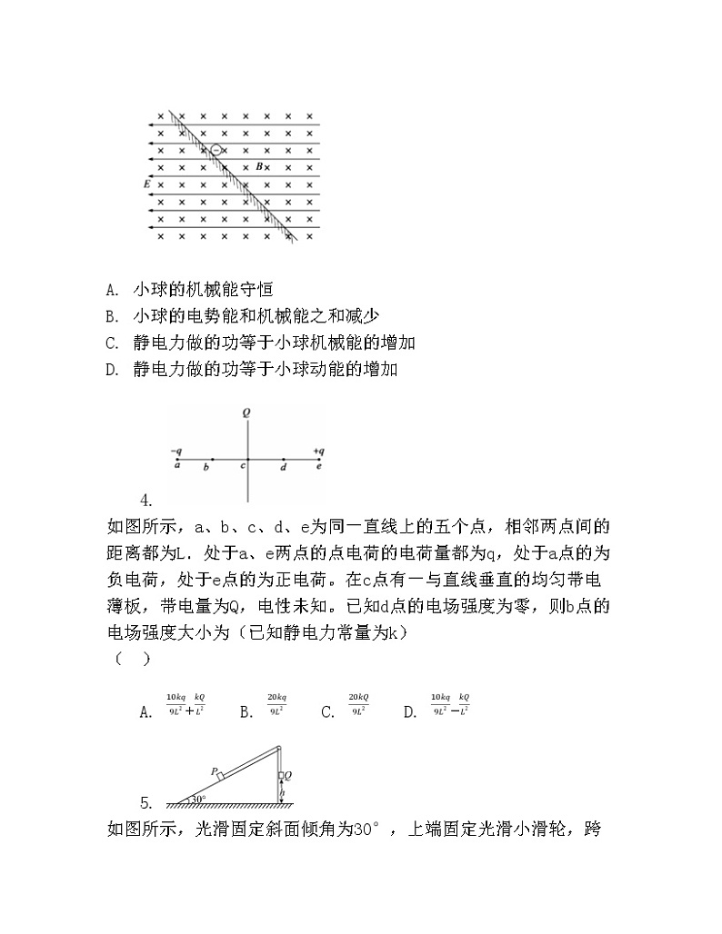 2020年山东省德州市高考物理一模试卷（含解析）第2页