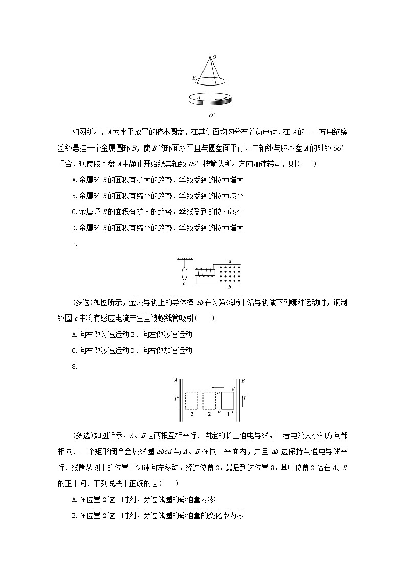 2022届高考物理一轮复习专题77电磁感应现象楞次定律练习含解析03