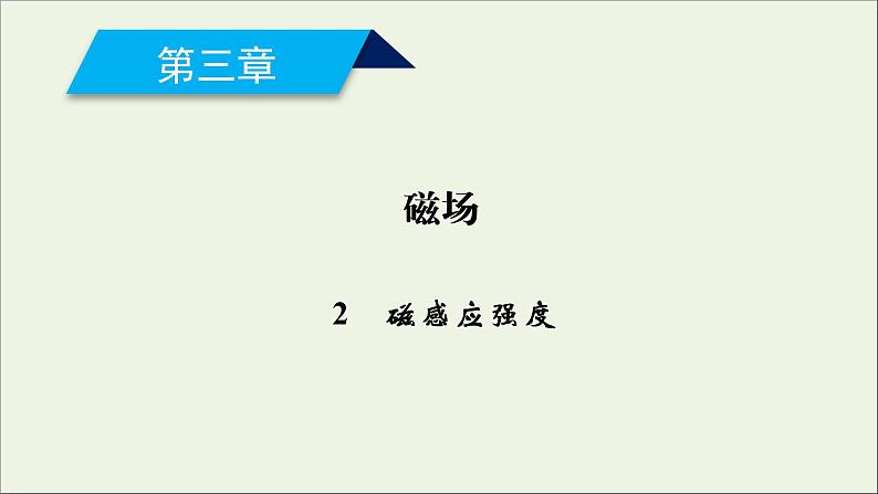 2020_2021学年高中物理第三章磁场2磁感应强度课件新人教版选修3_1202009041396第1页