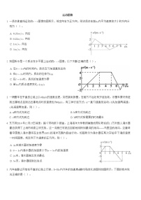 直线运动重点难点易错点高频必刷高分考点经典题——运动图像问题