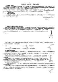 相互作用重点难点易错点——弹簧问题归类