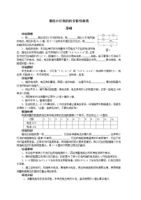 电学实验重点难点易错点高频必刷高分考点经典题——描绘小灯泡的伏安特性曲线