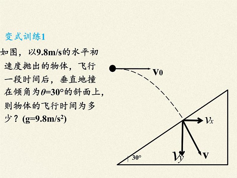 人教版高一物理必修二5.2平抛运动  课件第5页