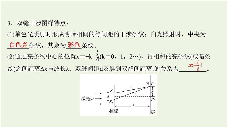 2022版高考物理一轮复习第十四章第2讲光的波动性电磁波相对论课件苏教版04