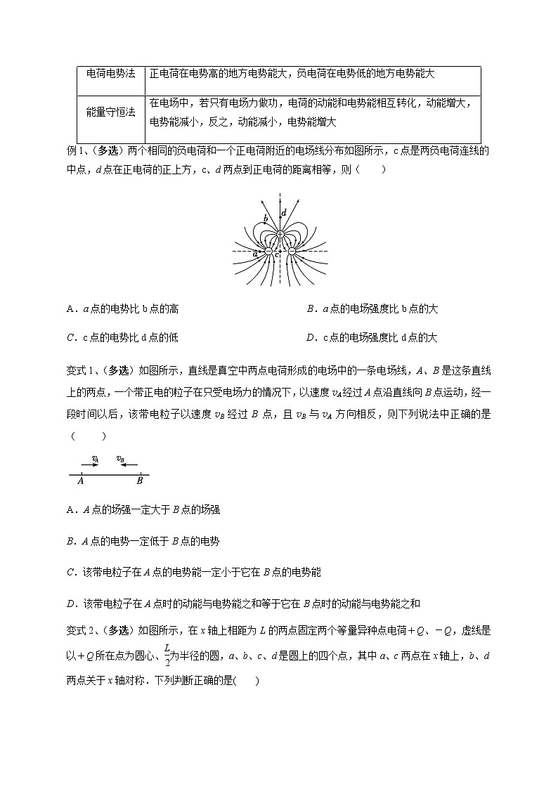 第7章 第2讲  电场能的性质—2022届高中物理一轮复习讲义（机构专用）学案03