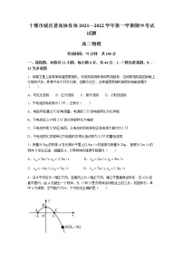 湖北省十堰市城区普高协作体2021-2022学年高二上学期期中考试物理试题含答案