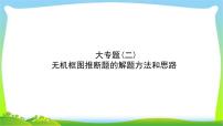 人教版高考物理总复习专题二无机框图推断题的解题方法和思路课件PPT