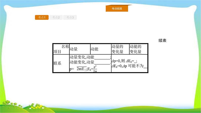 人教版高考物理总复习选修3-5.1.1动量守恒定律及其应用（一）课件PPT07