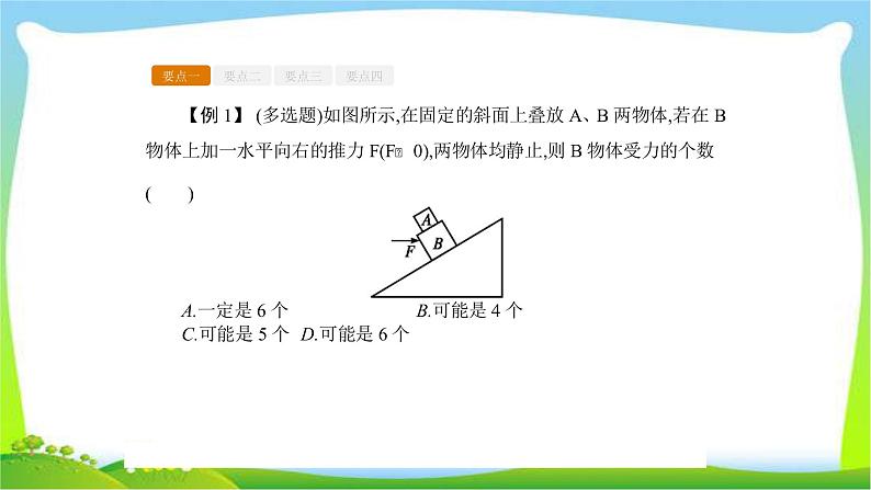 人教版高考物理总复习2.3受力分析·共点力的平衡课件PPT06