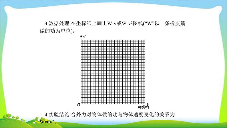 高考物理总复习实验5探究动能定理课件PPT06