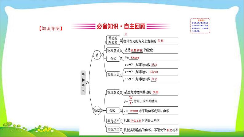 高考物理总复习5.1功和功率课件PPT03