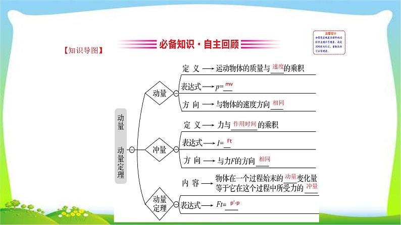 高考物理总复习6.1动量动量定理课件PPT第3页