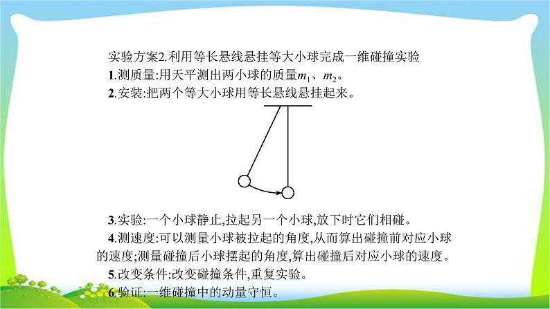 高考物理总复习6.4实验7验证动量守恒定律课件PPT第4页