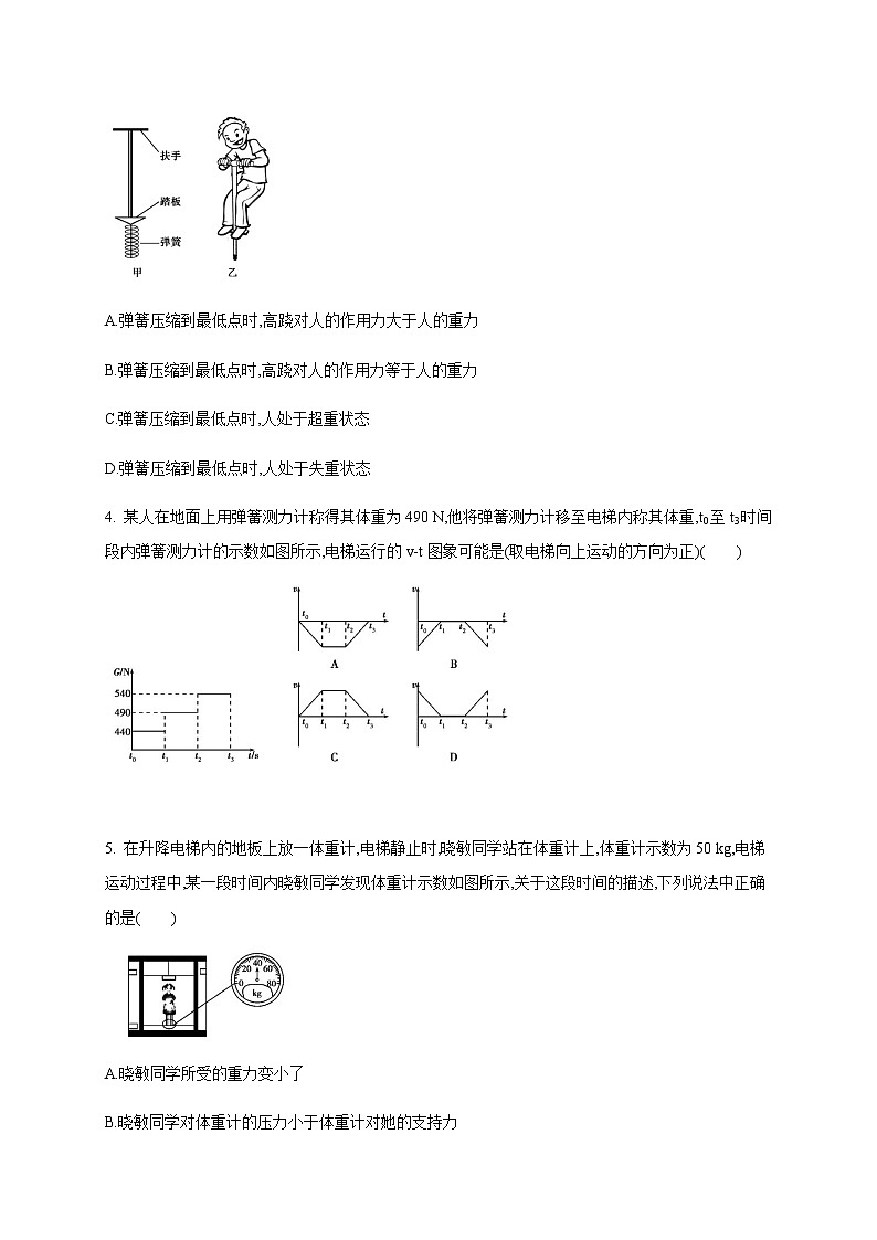 4.6 超重和失重—（原卷+解析）02