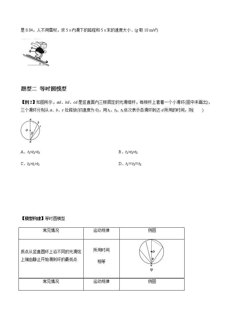 4.5牛顿运动定律的应用学案03