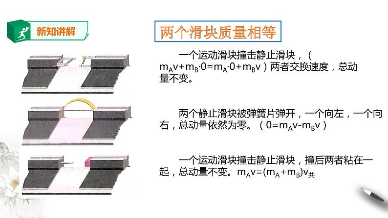 实验：验证动量守恒定律PPT课件免费下载08