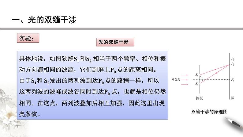 【同步课件】（人教版2019）高中物理选修第一册4.3 光的干涉课件07