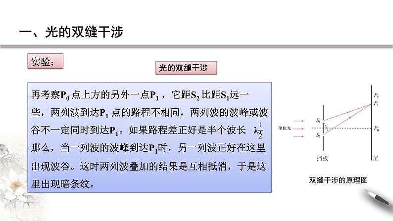 【同步课件】（人教版2019）高中物理选修第一册4.3 光的干涉课件08