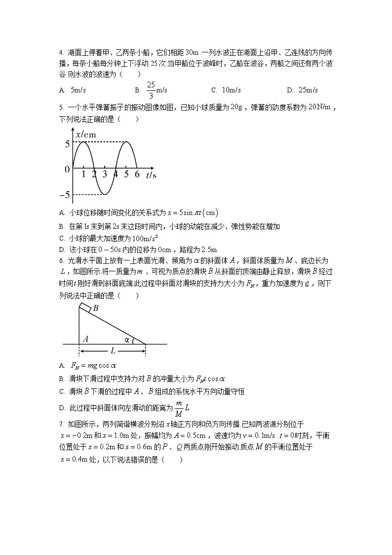 2021-2022学年湖北省部分高中联考协作体高二上学期期中考试物理试题 Word版02