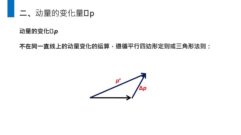 《动量和动量定理》人教版高二物理选修3-5PPT课件第6页