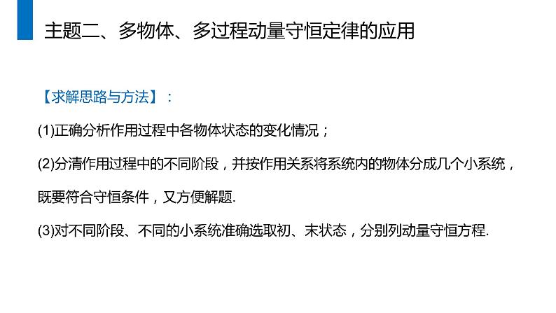 《动量守恒定律的应用》人教版高二物理选修3-5PPT课件06