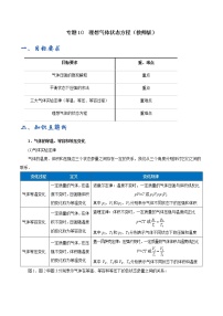 人教版 (新课标)3 理想气体的状态方程导学案