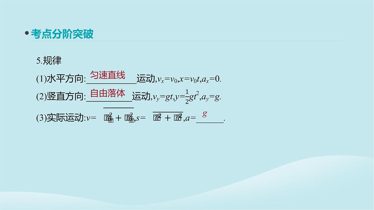 2019年高考物理一轮复习第12讲抛体运动课件新人教版201902142125第4页