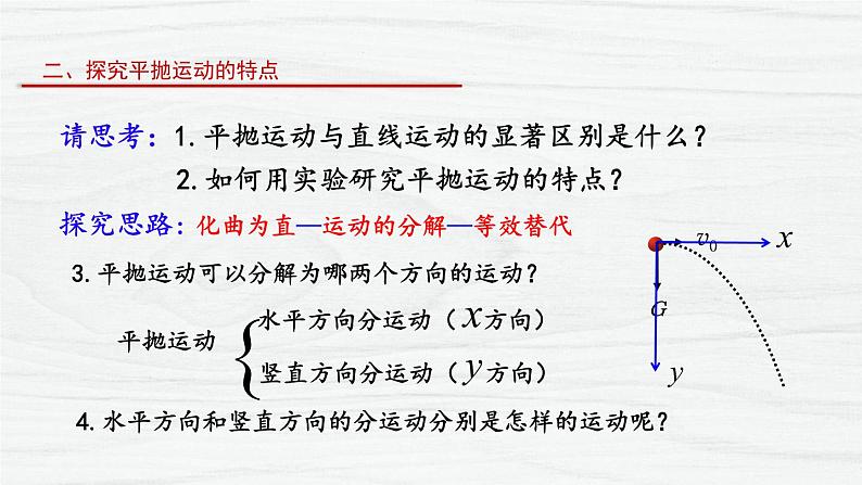 5.3实验：探究平抛运动的特点 课件-2021-2022学年高一下学期物理人教版（2019）必修第二册第5页