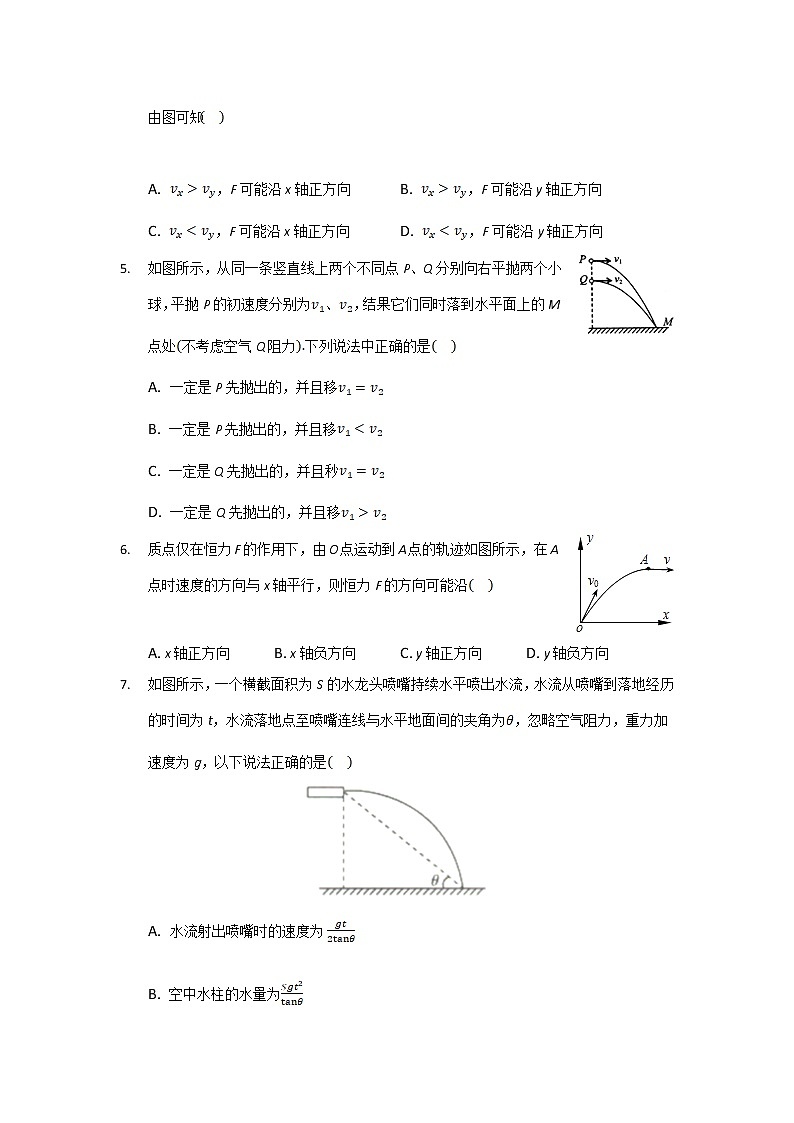 2021-2022学年安徽省桐城中学高一上学期综合测试物理试卷（word版含答案）02