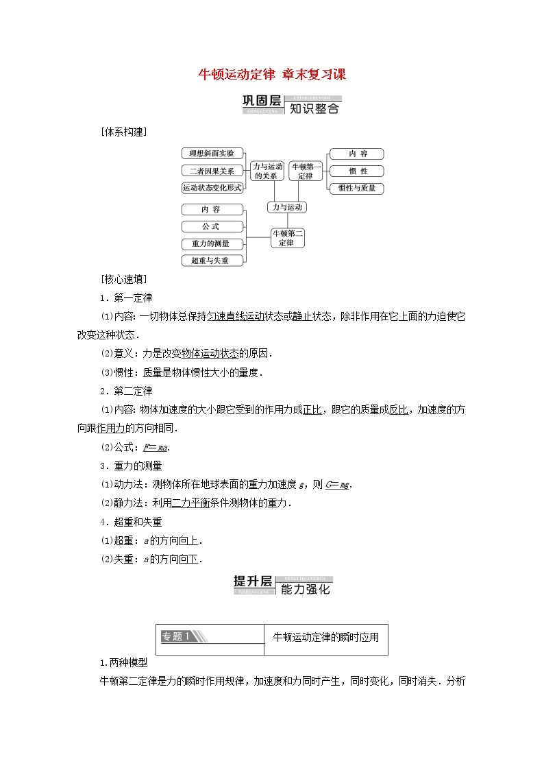 第四章《本章综合与测试》章末复习导学案01