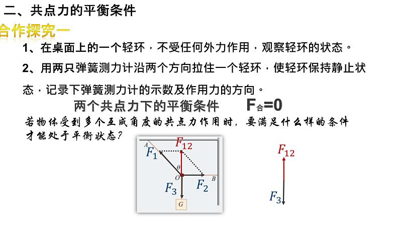 必修1物理新教材鲁科第四章43共点力的平衡pptx_20第7页