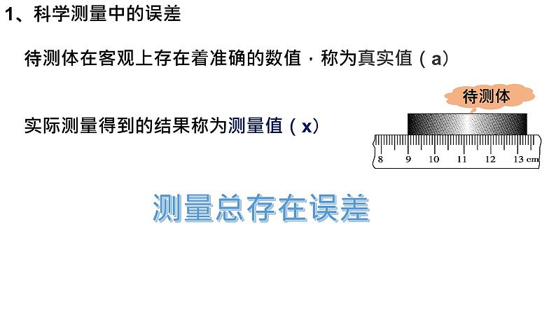 实验中的误差和有效数字PPT课件免费下载202303