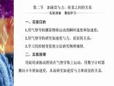 必修1物理新教材粤教版42加速度与力、质量之间的关系ppt_20