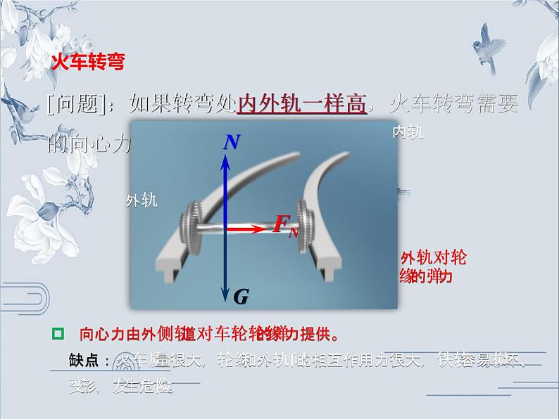 必修2物理新教材人教第六章64生活中的圆周运动ppt_805