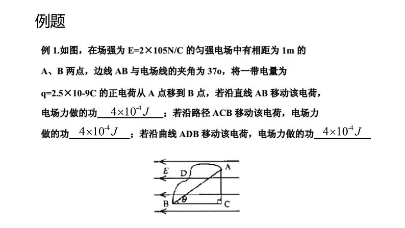 必修3物理新教材鲁科版21静电力做功与电势能ppt_10第7页