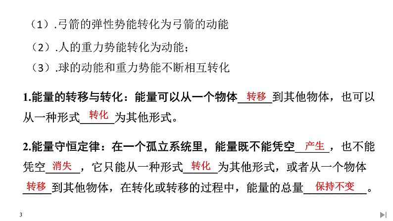 必修3物理新教材鲁科版62能量的转化与守恒-63珍惜大自然pptx_2803