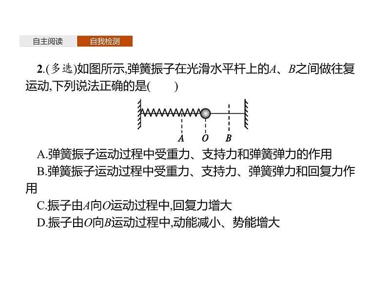 简谐运动的回复力和能量PPT课件免费下载06